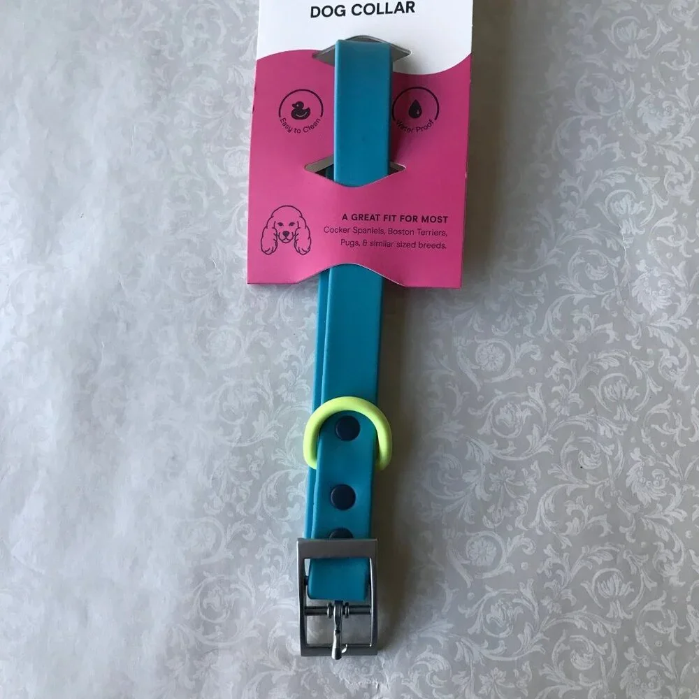 Wild One Collar (S) Blue Lime Water Proof